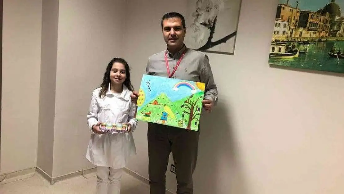 Doruk Hastanesi'nden 'doğa ve sağlık' konulu resim yarışması