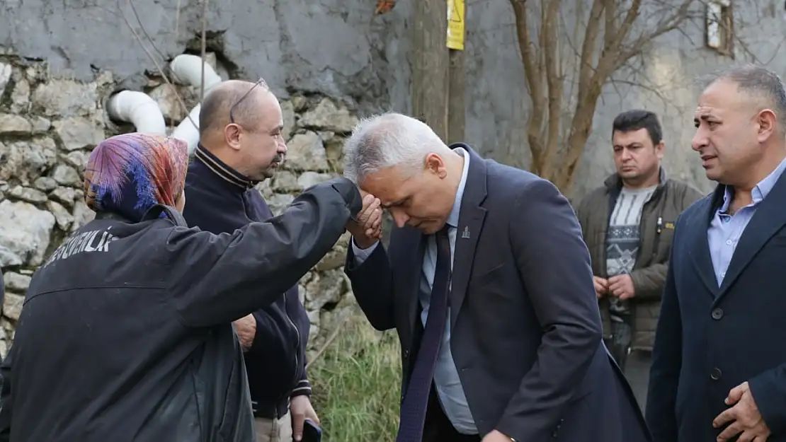 Edremit Belediyesi'nden taziye ziyareti