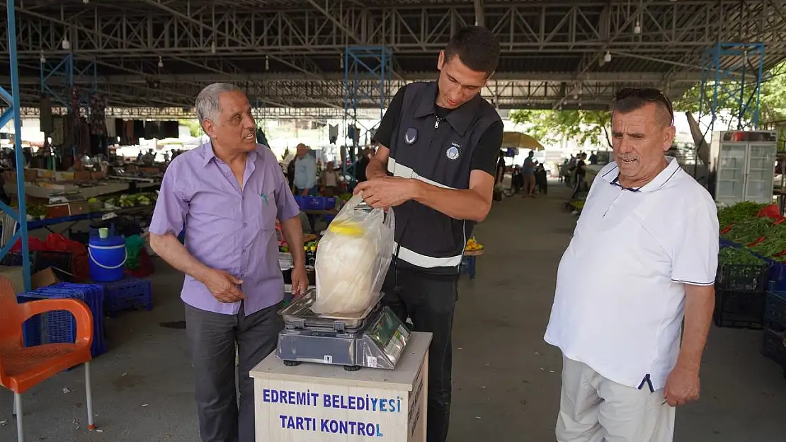 Edremit Belediyesi Zabıta Müdürlüğü denetimlerini aralıksız sürdürüyor