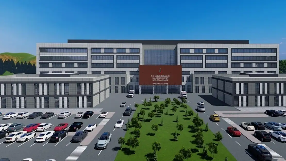 Edremit'te 300 yataklı yeni devlet hastanesi inşaatı başladı