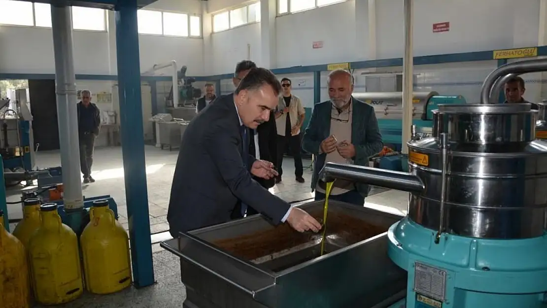 Edremit'te zeytinin, zeytinyağına yolculuğu başladı