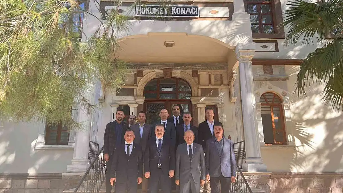 Edremit Ticaret Odası yönetiminden kaymakama ziyaret