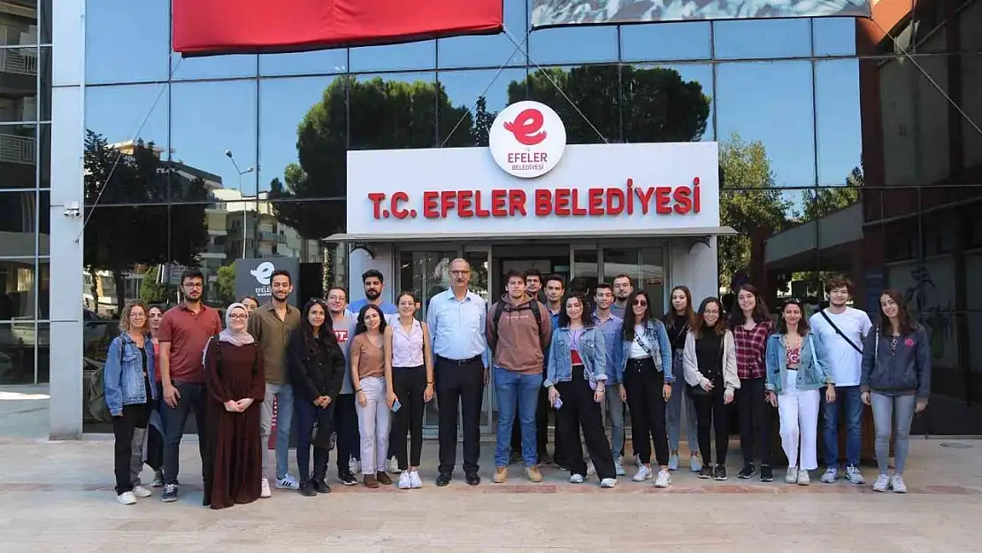 Efeler Belediyesi Tıp Fakültesi öğrencilerini ağırlamaya devam ediyor