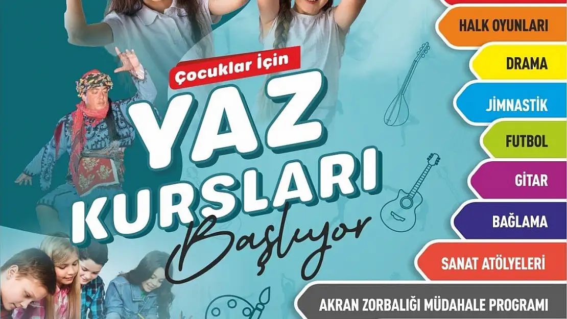 Efeler Belediyesi yaz kursları başlıyor