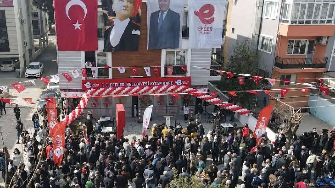 Efeler'in 4'üncü Kitap Kafesi Ata Mahallesi'nde açıldı