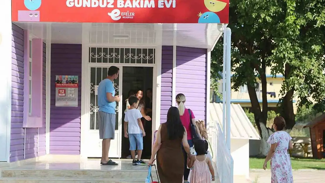 Efeler'in Gündüz Bakımevleri'nde öğrenciler kura ile belirlenecek