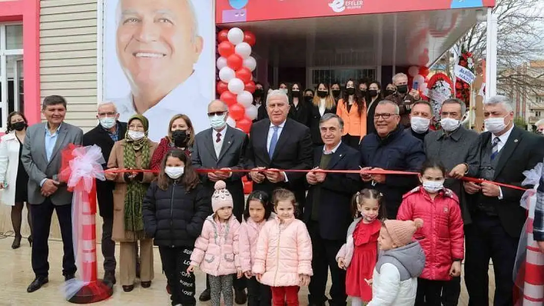 Efelerli çocukların üçüncü yuvası açıldı