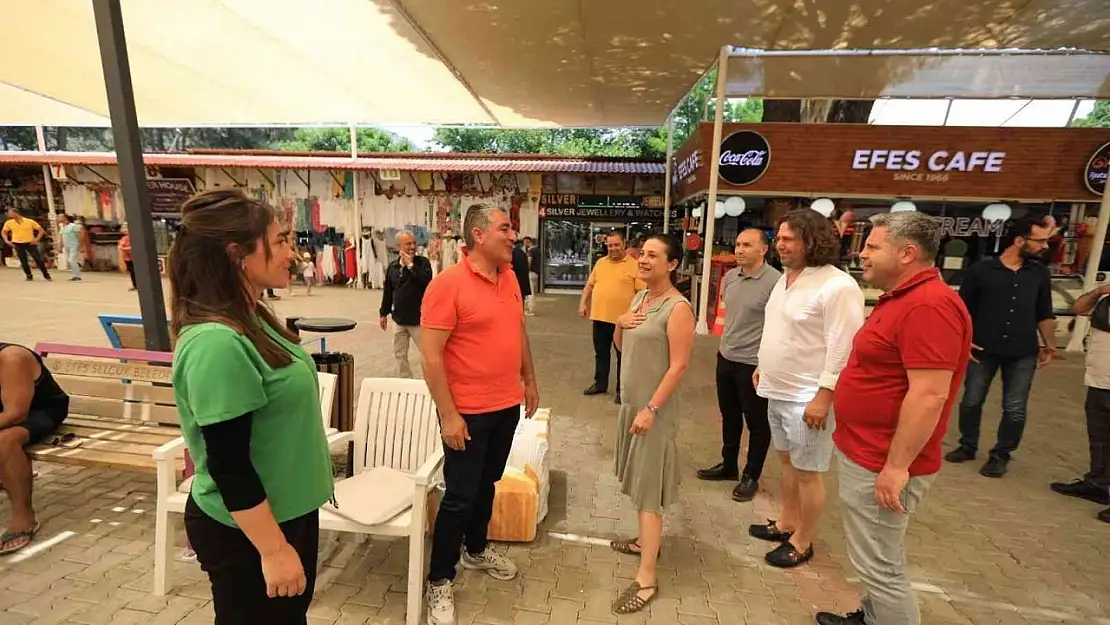 Efes Alt Kapı Çarşısı yepyeni görünüme kavuştu