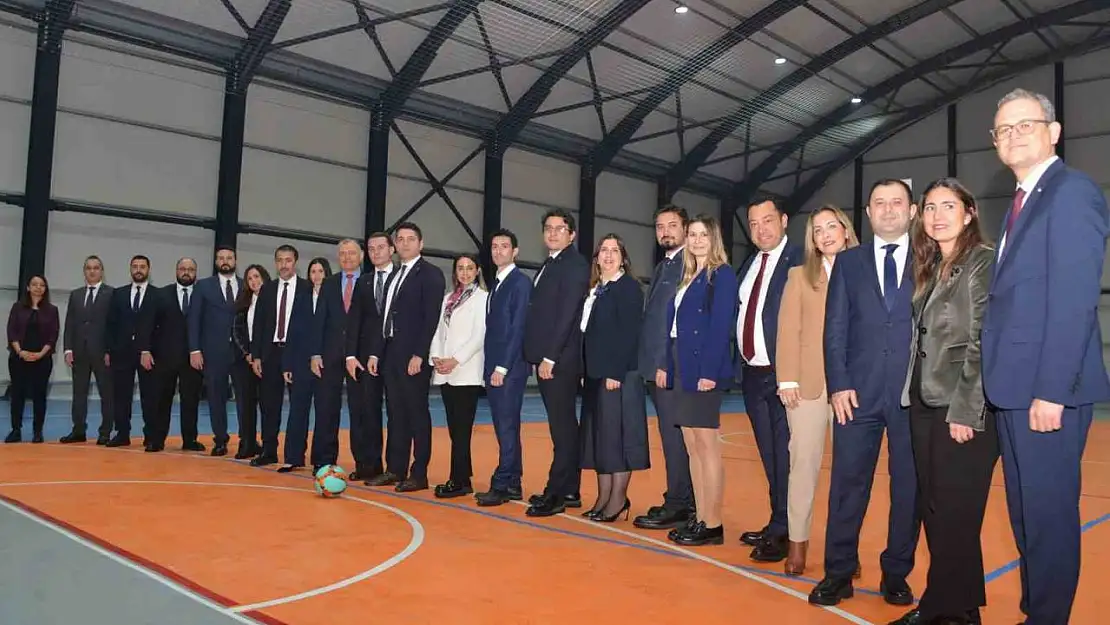 EGİAD Ortaokulu Spor Salonu tamamlandı