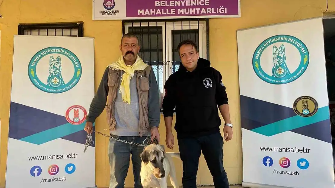 Eğitimini tamamlayan bir köpek daha sahiplendirildi