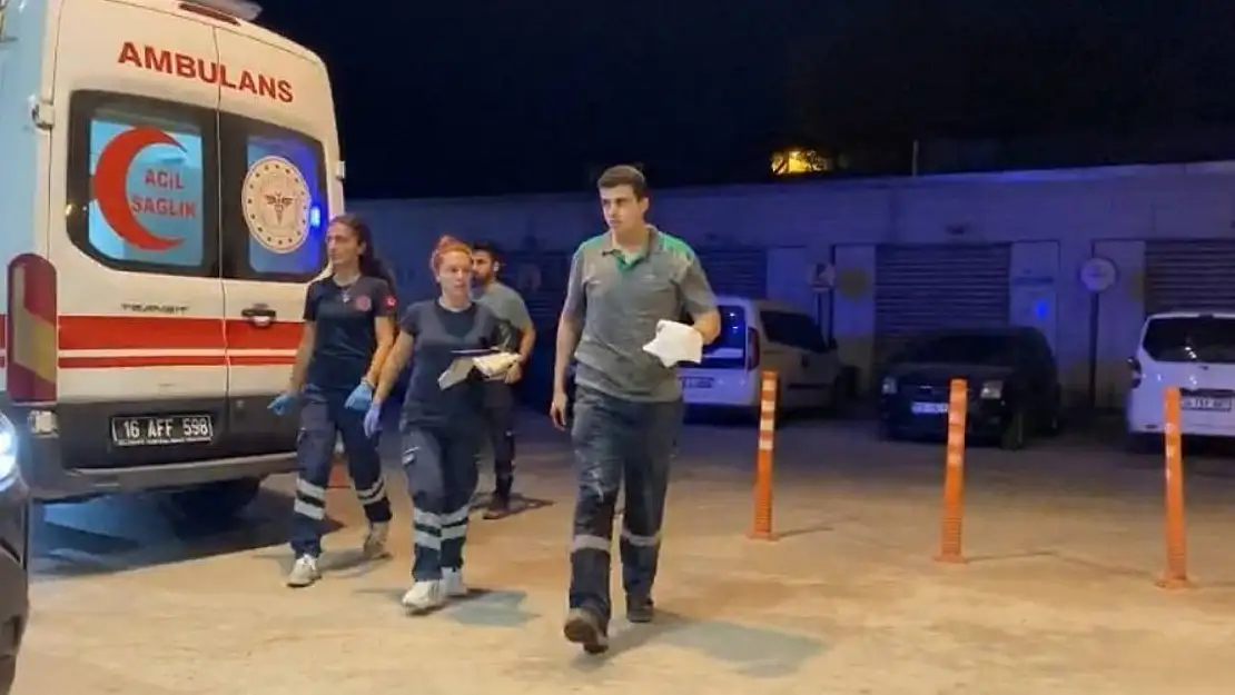 Elini makinaya kaptıran işçi yaralandı