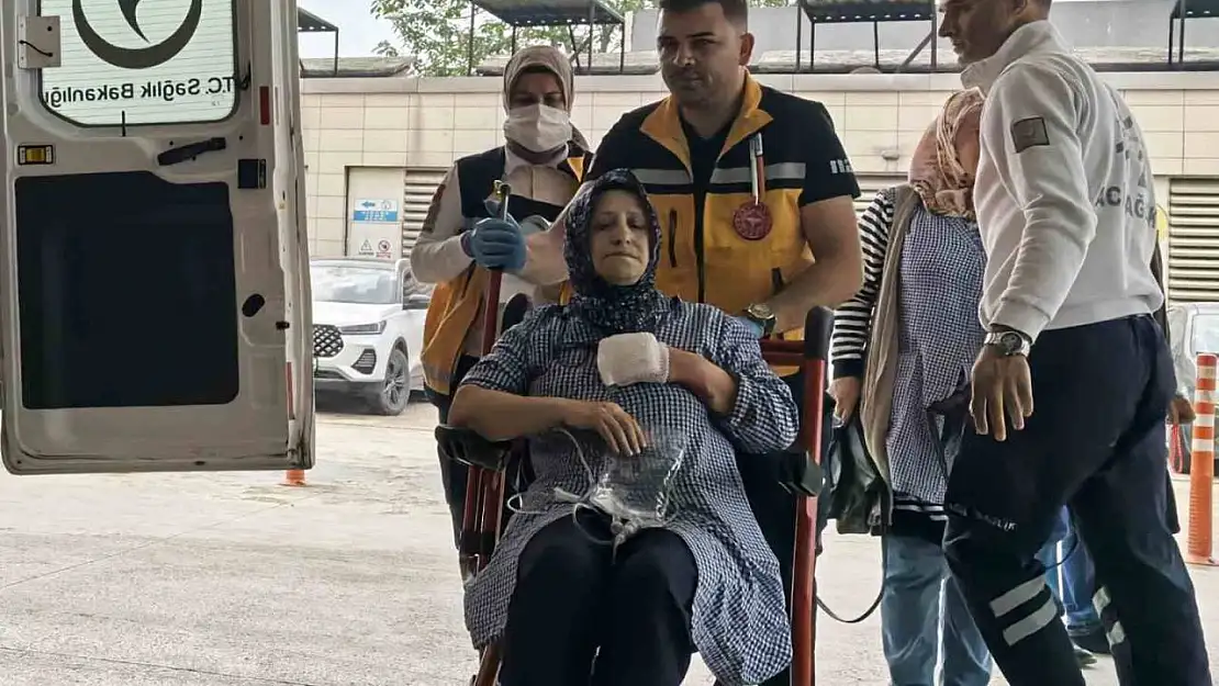 Elini makineye kaptıran işçi yaralandı