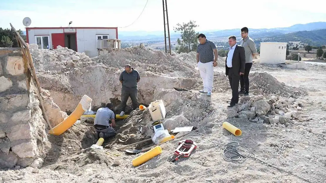 Emet-Hisarcık Orta Ölçekli Sanayi Bölgesi'nde doğalgaz çalışması başlatıldı