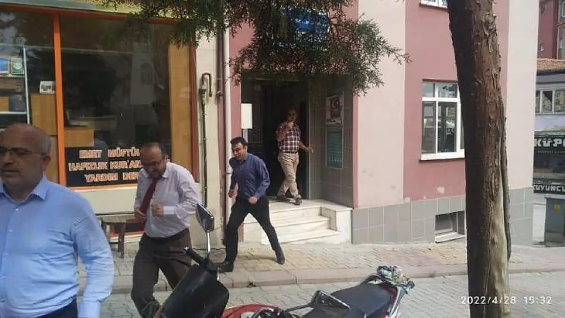 Emet İlçe Müftülüğü'nde deprem tatbikatı