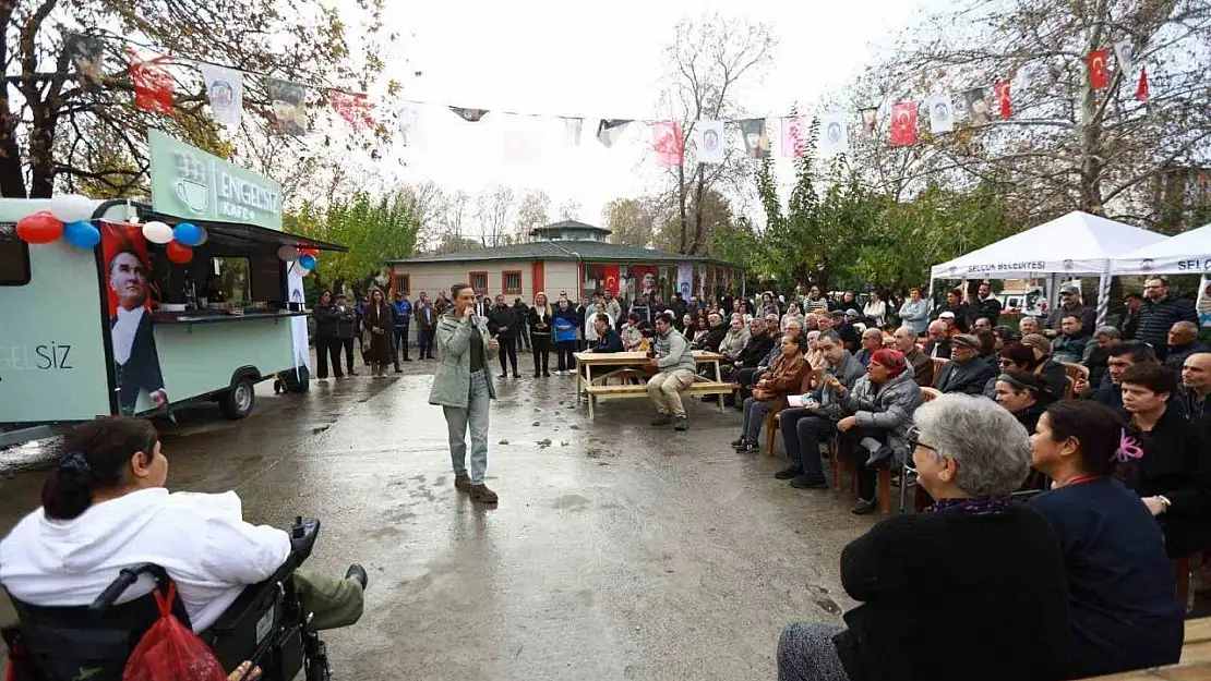 Engelsiz Kafe Selçuk'un hizmetinde