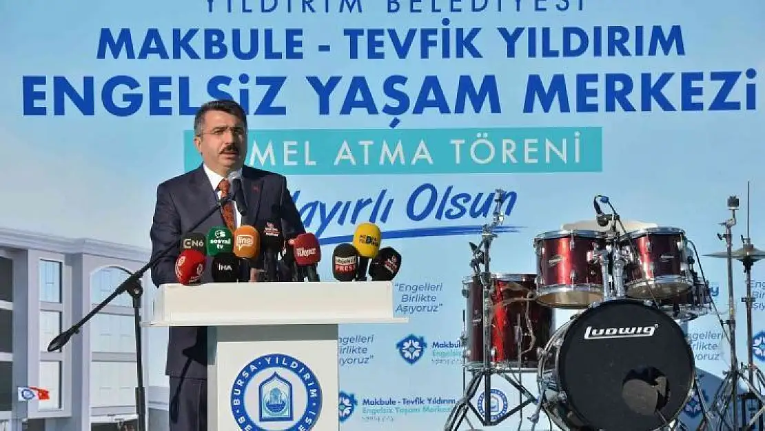 Engelsiz şehir Yıldırım'a örnek tesis