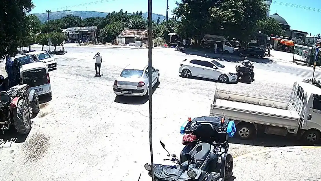 Erdek'te korkutan kaza: Takla atan ATV'den sağ kurtuldu