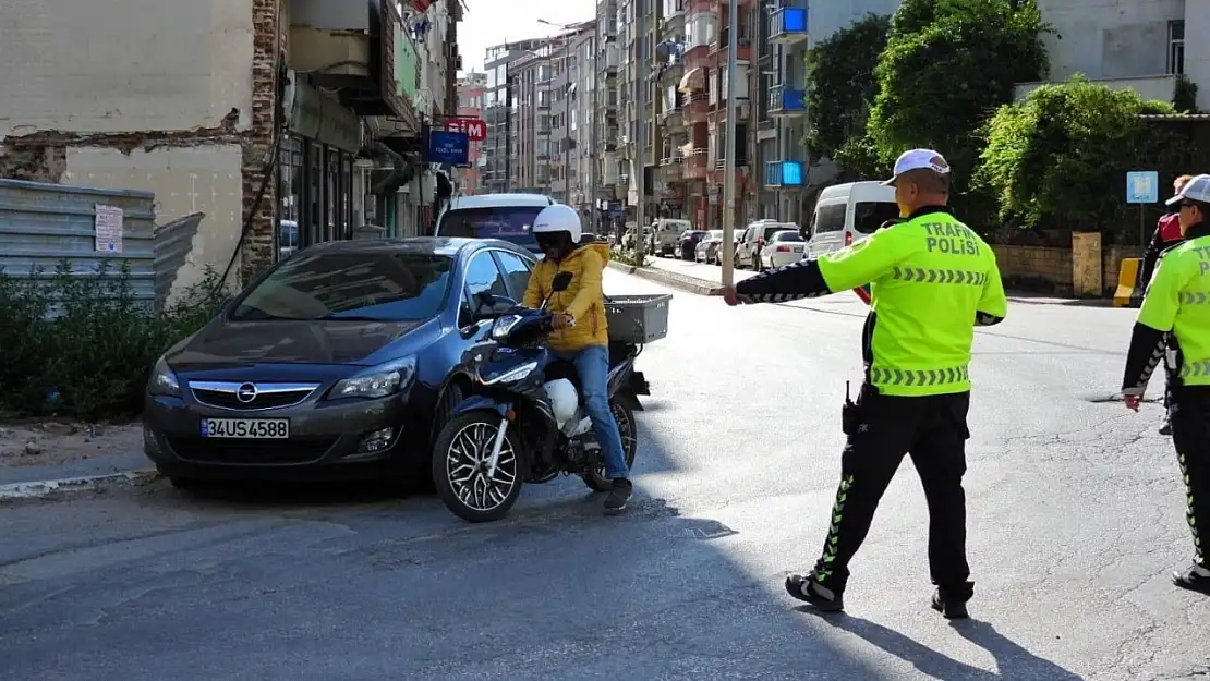 Erdek'teki motosikletlere sıkı denetim başlıyor