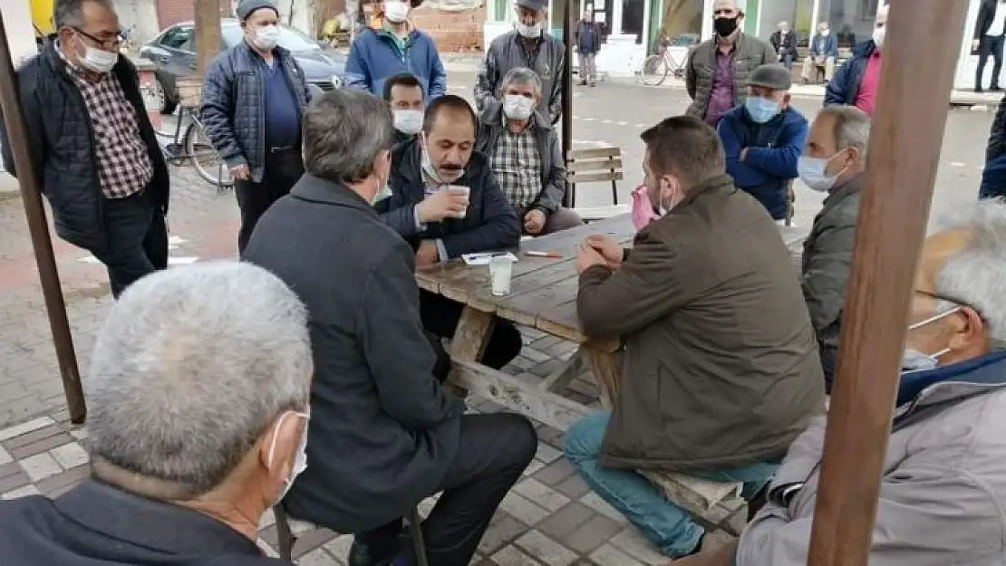 Erdurmuş'tan üreticilere destek sözü
