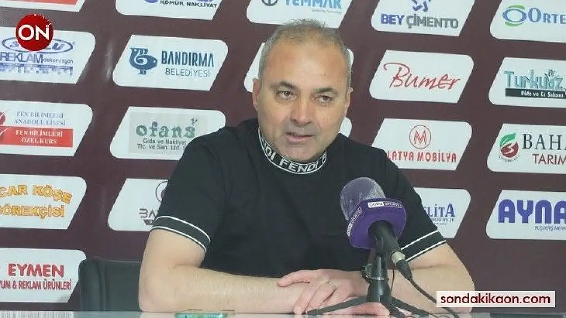 Erkan Sözeri: 'Kritik hatalar yaparak goller yiyoruz'