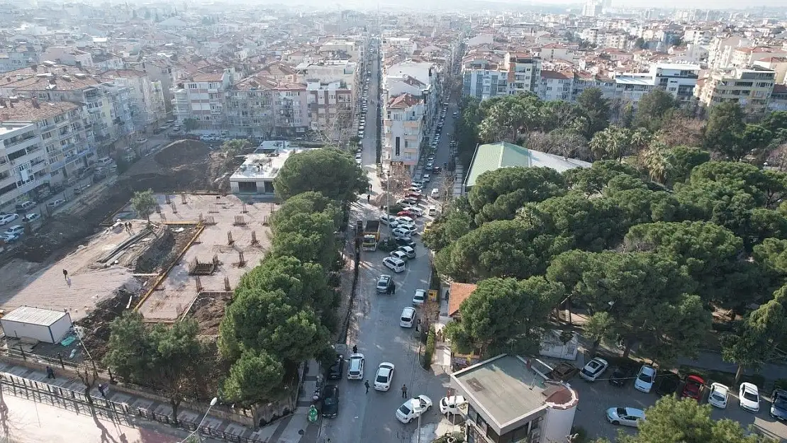 Erler ve Alçıtepe caddelerinin altyapısı yenileniyor