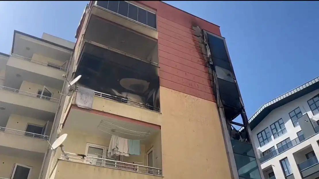 Eşiyle tartıştı, evi ateşe verdi...Bursa'da korku dolu anlar