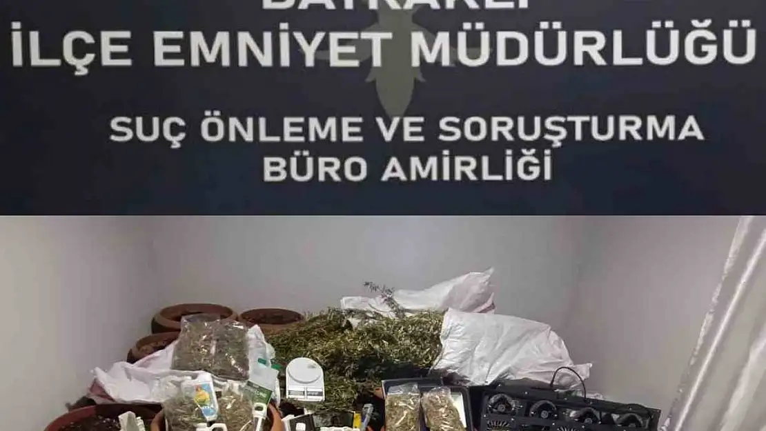 Ev değil zehir imalathanesi: İzmir'de polisten uyuşturucu baskını