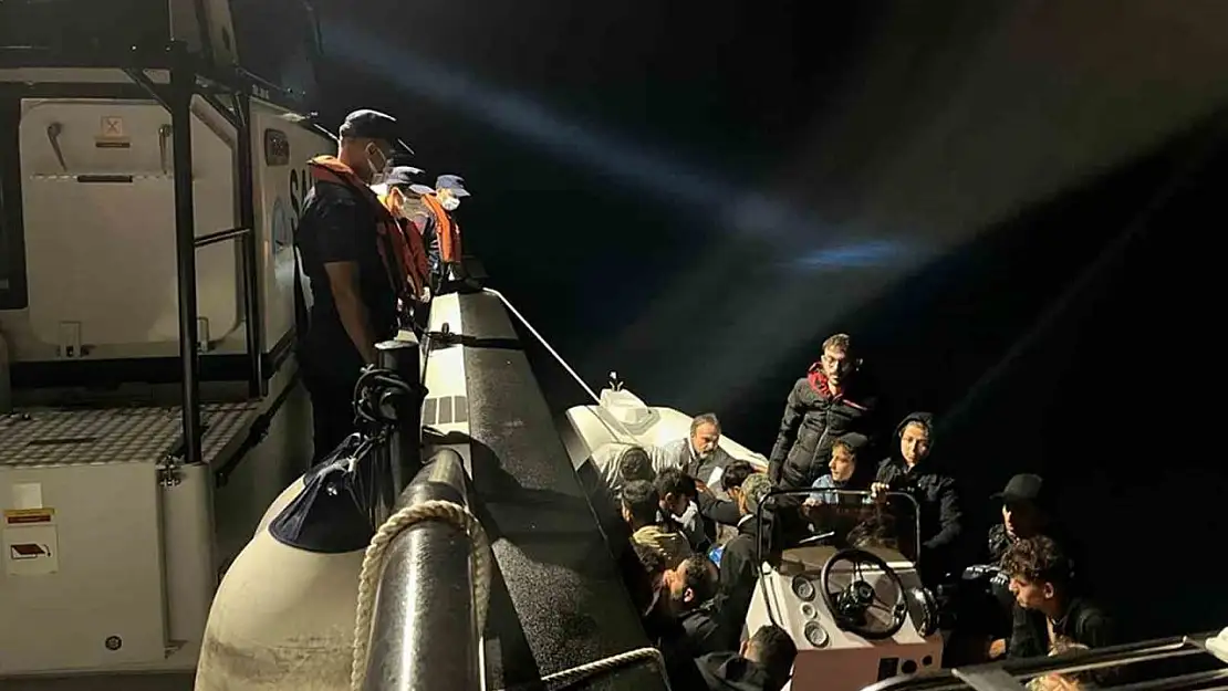 Fethiye'de 26 düzensiz göçmen yakalandı