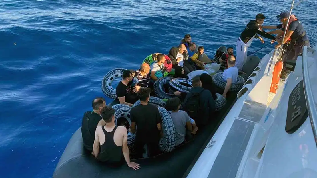 Fethiye'de 29 düzensiz göçmen yakalandı
