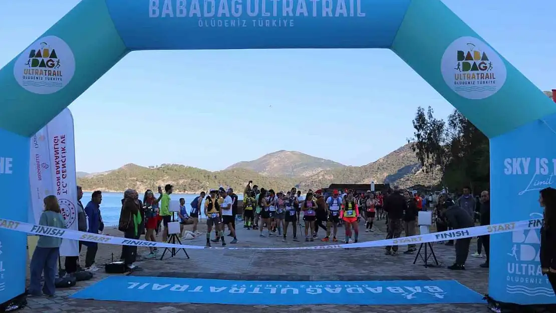 Fethiye'de 3. Babadağ Ultra Maratonu başladı