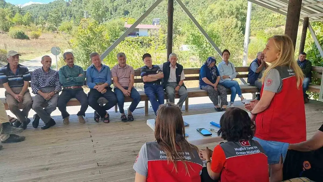 Fethiye'de çiftçiler bilgilendirildi