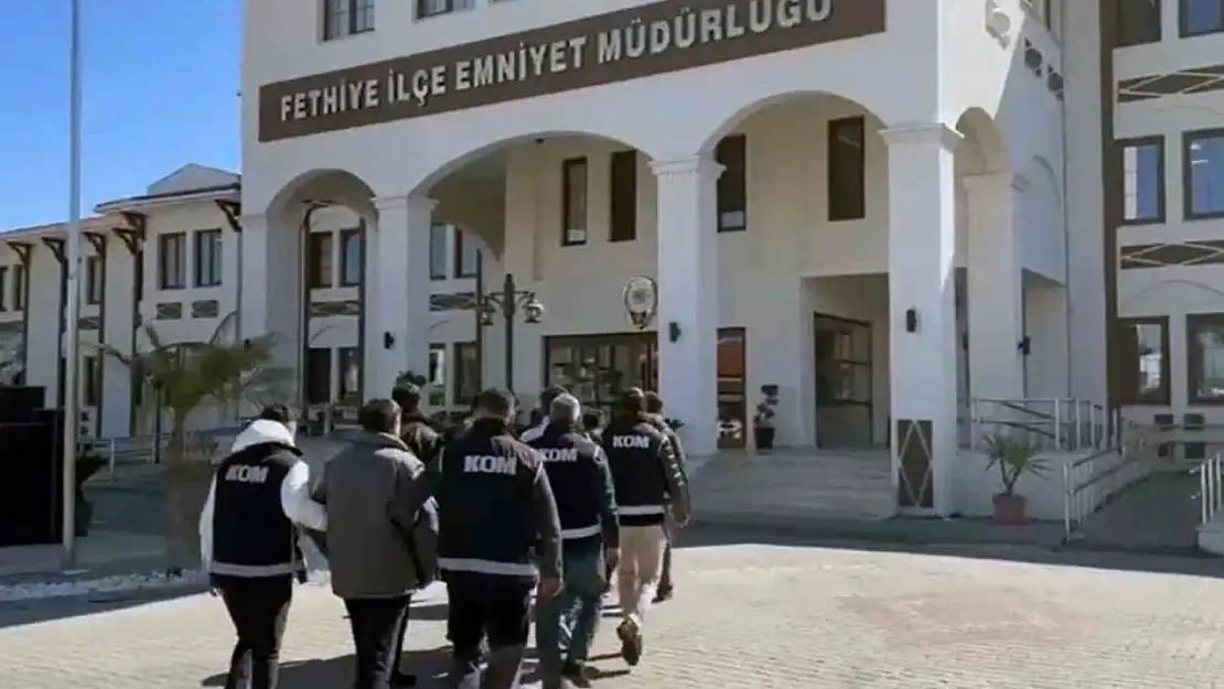 Fethiye'de FETÖ terör örgütünün finans yapılanmasına yönelik operasyonu