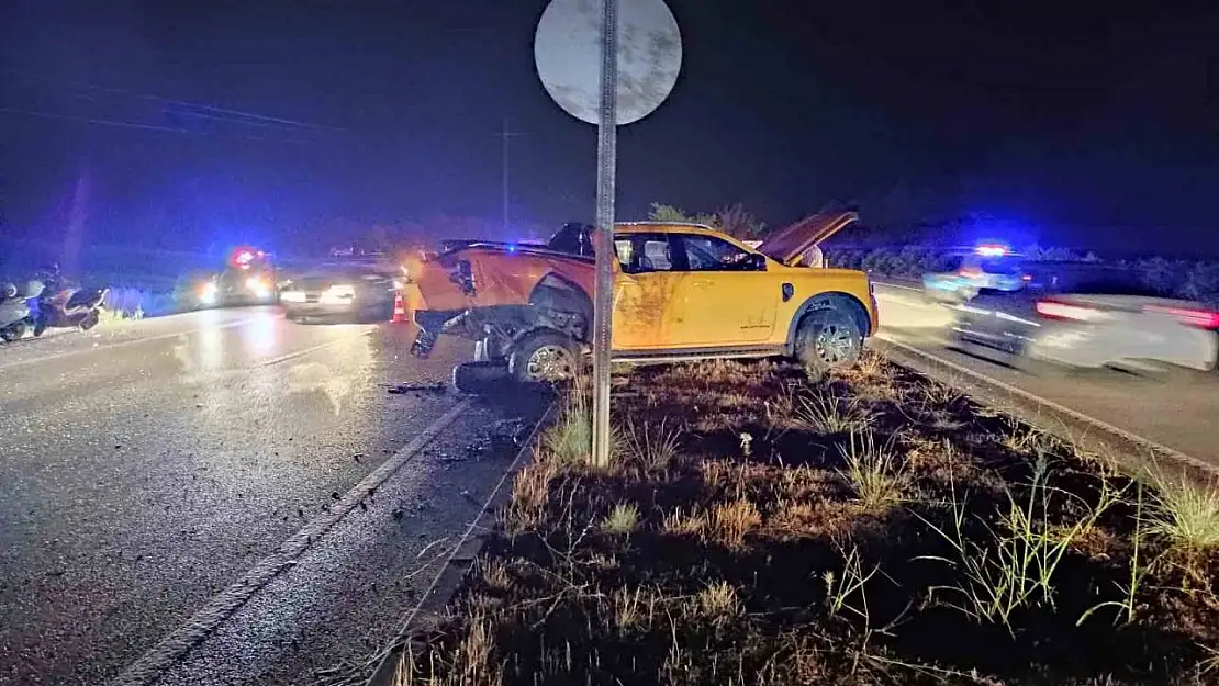 Fethiye'de zincirleme trafik kazası: 1 ölü, 11 yaralı