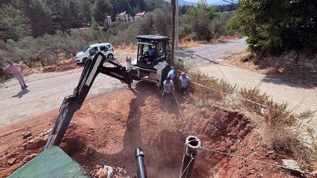 Fethiye'nin içme suyu sıkıntısı sona eriyor