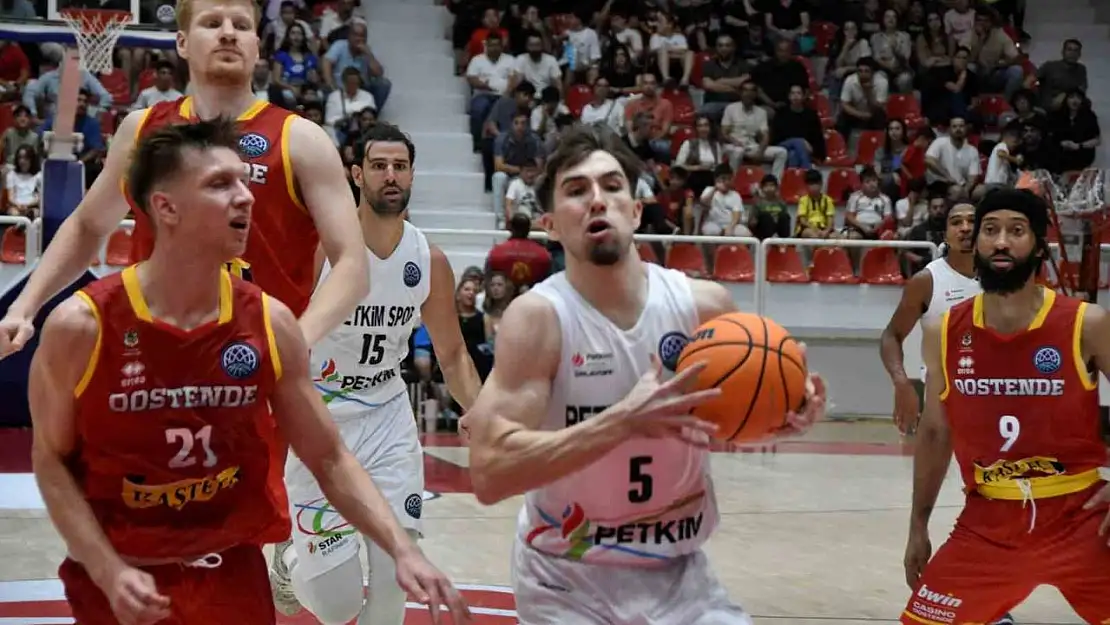 FIBA Şampiyonlar Ligi: Aliağa Petkimspor: 77 - Filou Oostende: 74