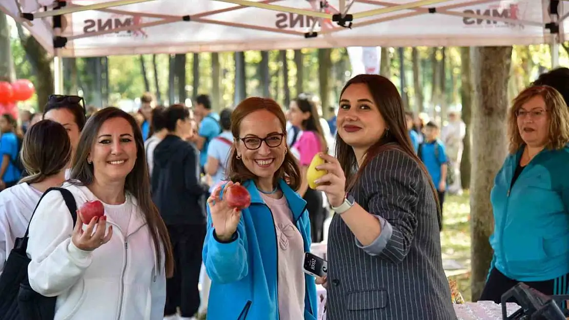 Fiziksel aktivitenin önemine dikkat çekmek için yürüdüler