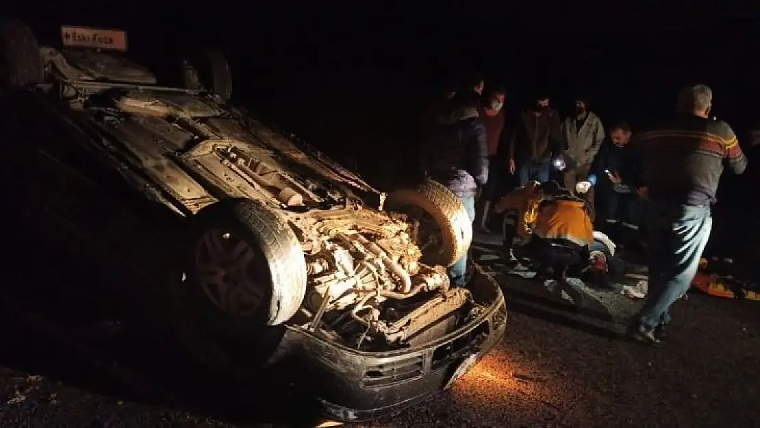 Foça'nın eski Belediye Başkanı Gökhan Demirağ trafik kazası geçirdi