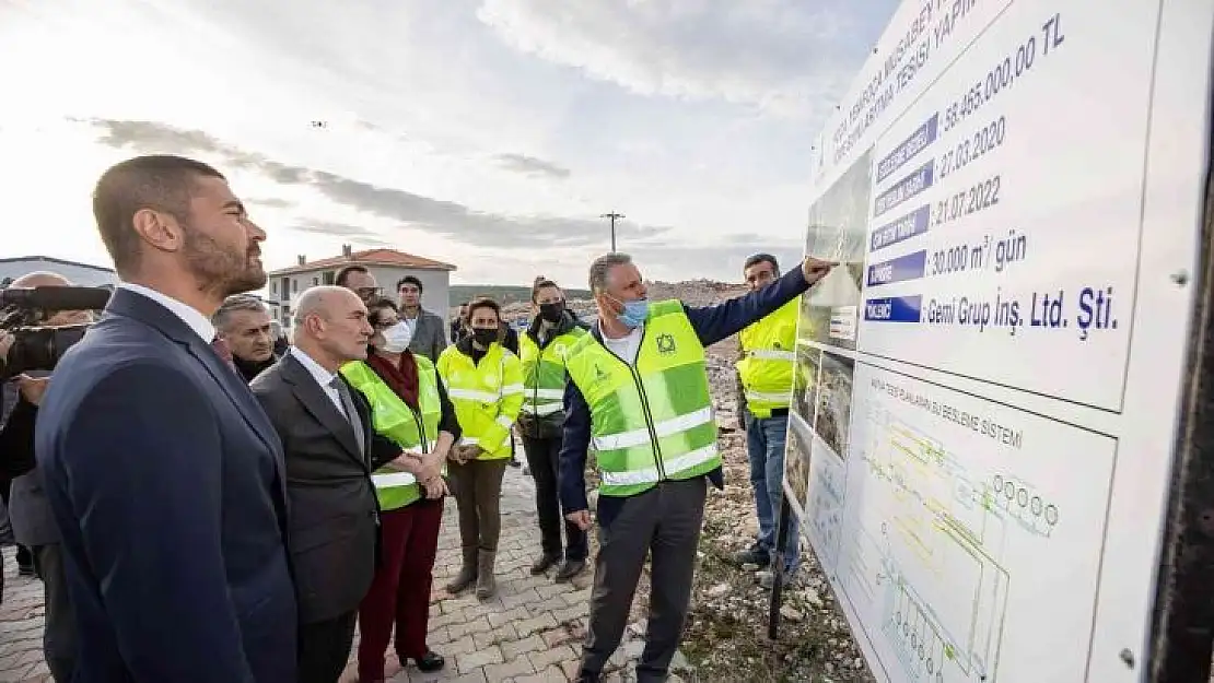 Foça ve Yenifoça'ya yıllık 11 milyon metreküp içme suyu sağlanacak