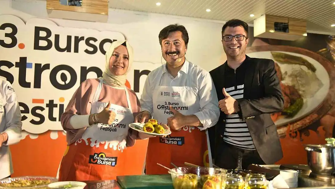 Gastronomi tırı Yenişehir'deydi...