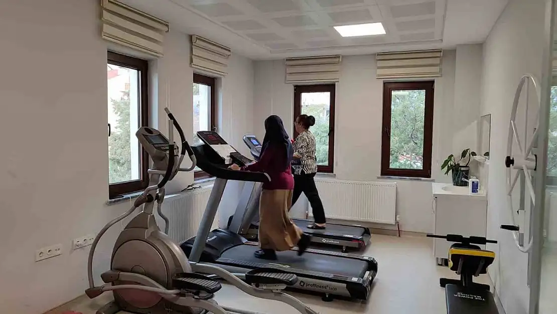 Gediz'de sağlıklı hayat merkezine yoğun ilgi
