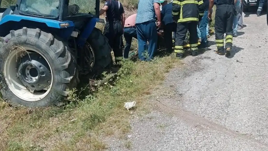 Gediz'de traktör kazası: 2 ölü, 2 yaralı