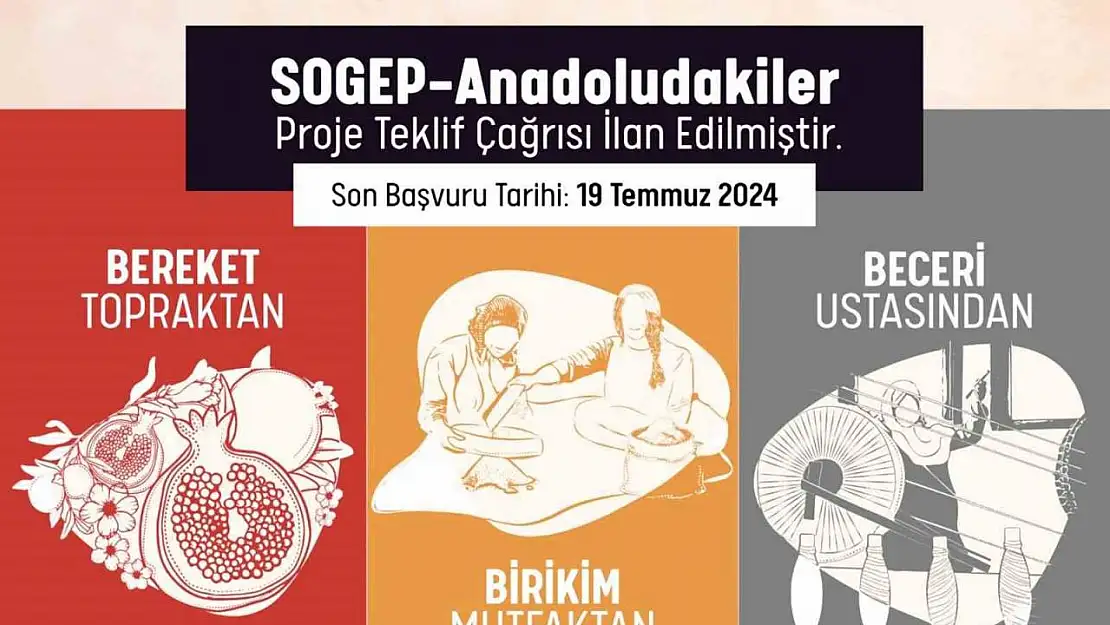 GEKA, 2024 yılı SOGEP 'Anadoludakiler' programını açıkladı