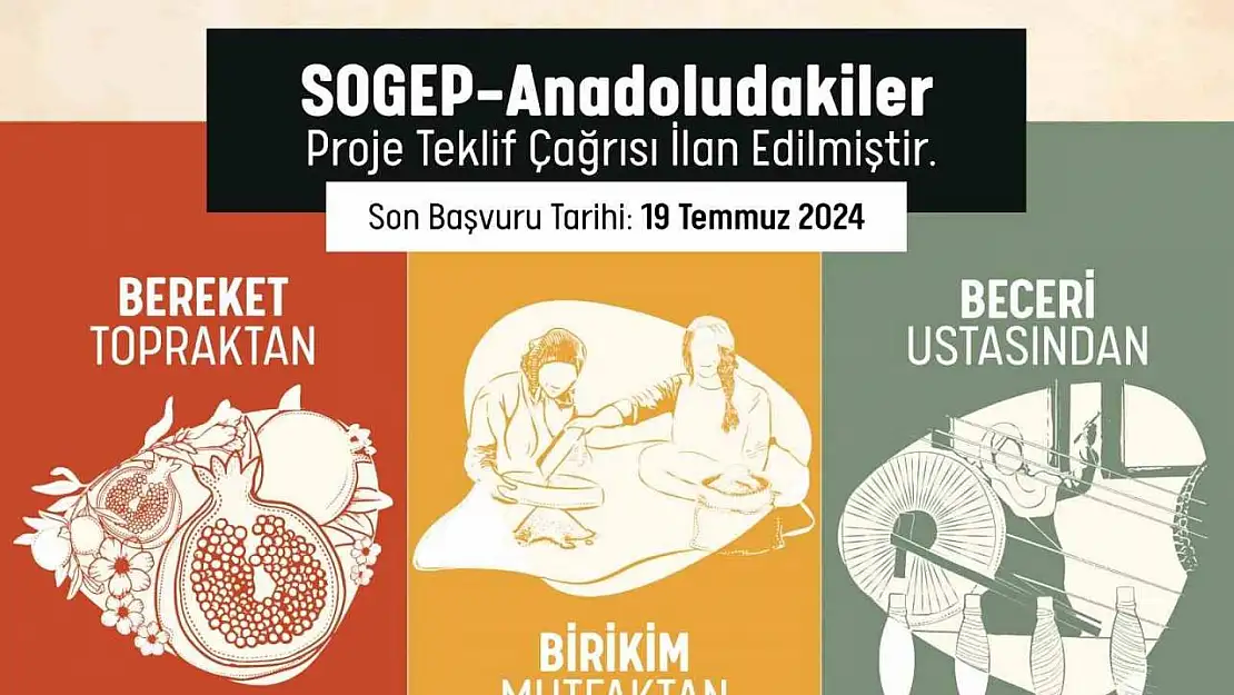 GEKA 2024 yılında ülke genelinde yürütülecek 'Anadoludakiler' programını duyurdu