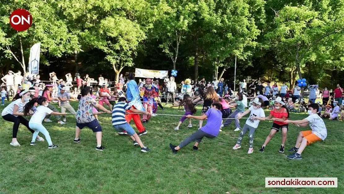 Geleneksel sokak oyunları Yıldırım'da yaşatılıyor