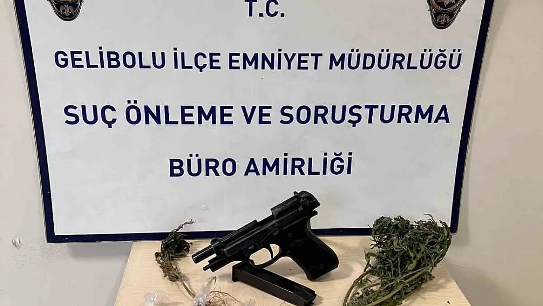 Gelibolu'da uyuşturucu operasyonu