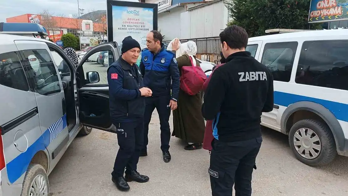 Gemlik zabıtası dilencilere göz açtırmıyor