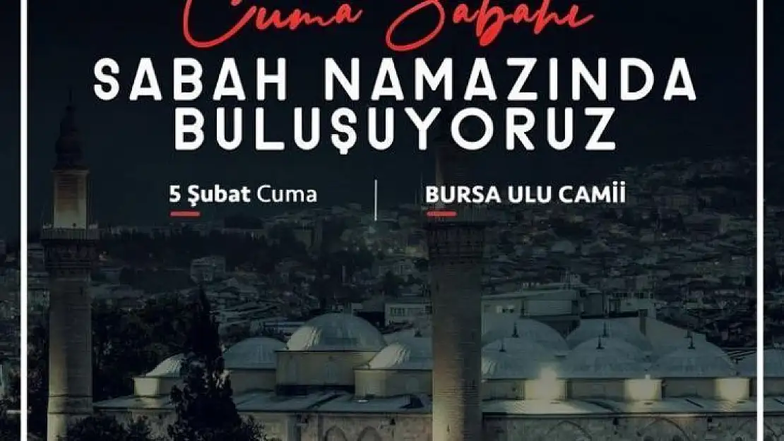 Gençler sabah namazında buluşuyor