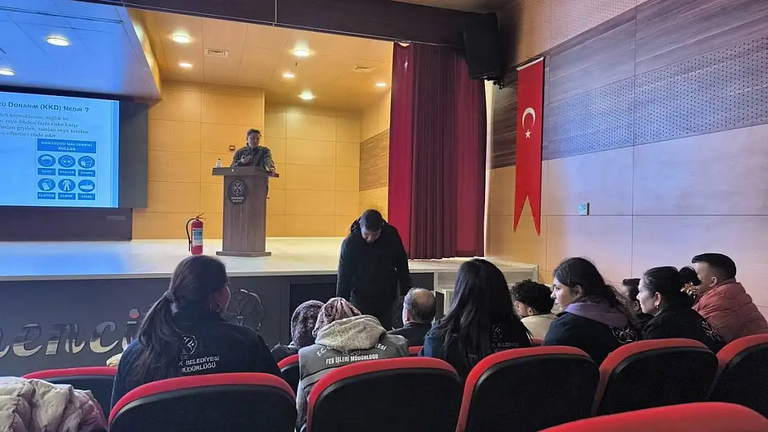 Germencik Belediyesi hizmet içi eğitimlerine devam ediyor