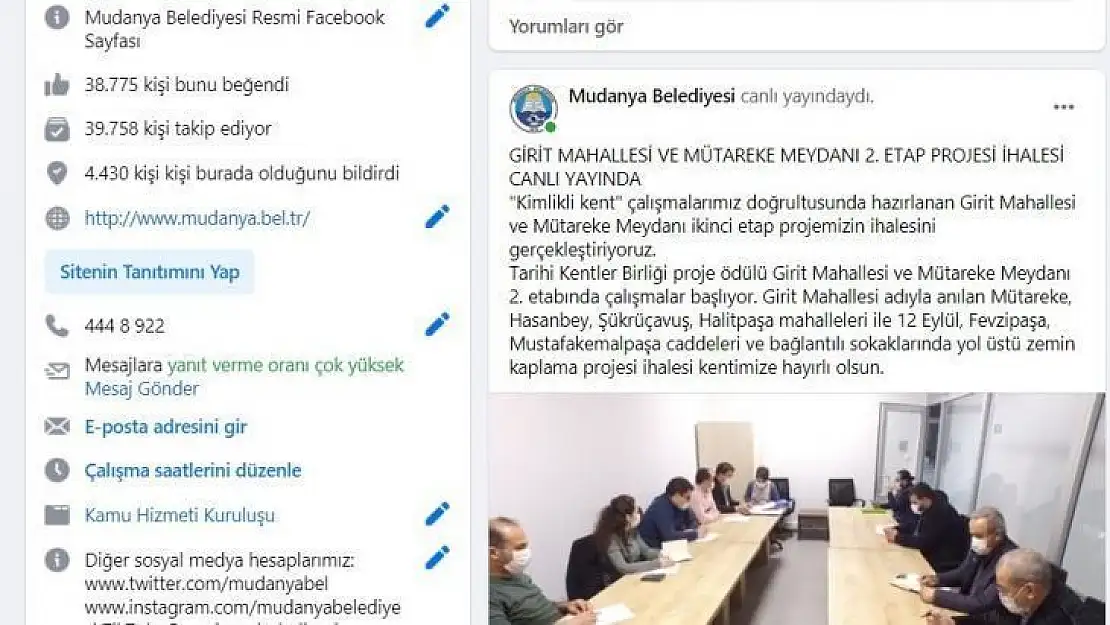 Girit Mahallesi ve Mütâreke Meydanı ihalesi yapıldı