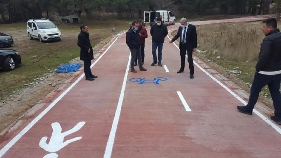 Gölcük'te bisiklet yolu